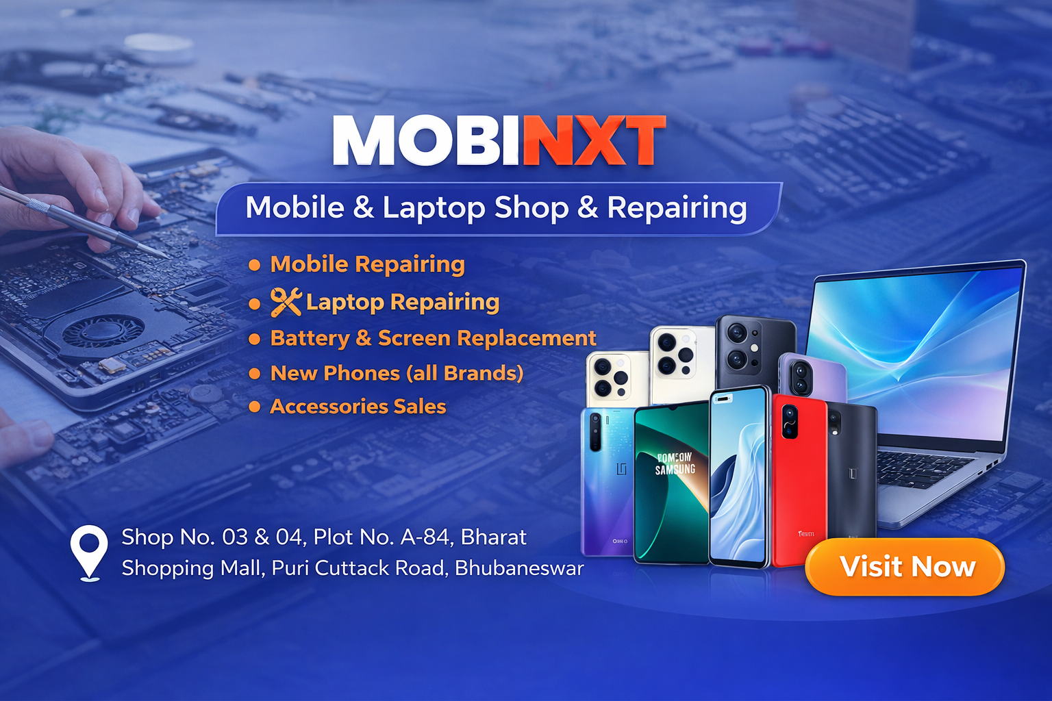 MOBINXT – Mobile Shop & Repairing