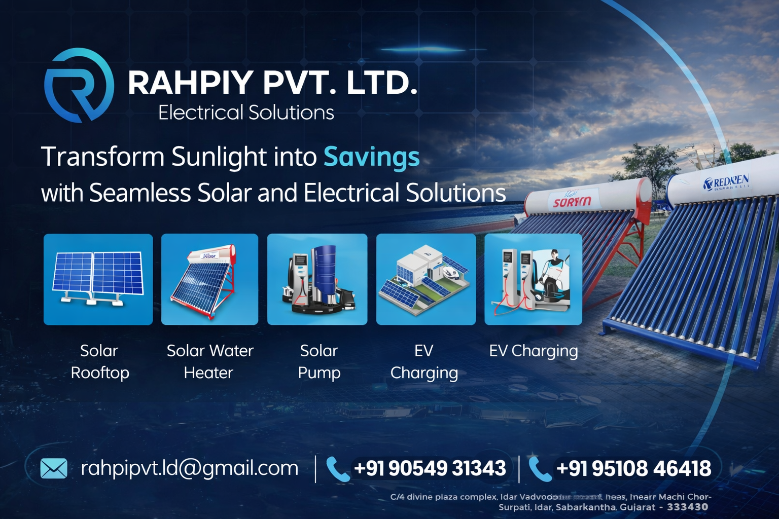 Rahpiy Pvt. Ltd. โ Electrical & Solar Solutions