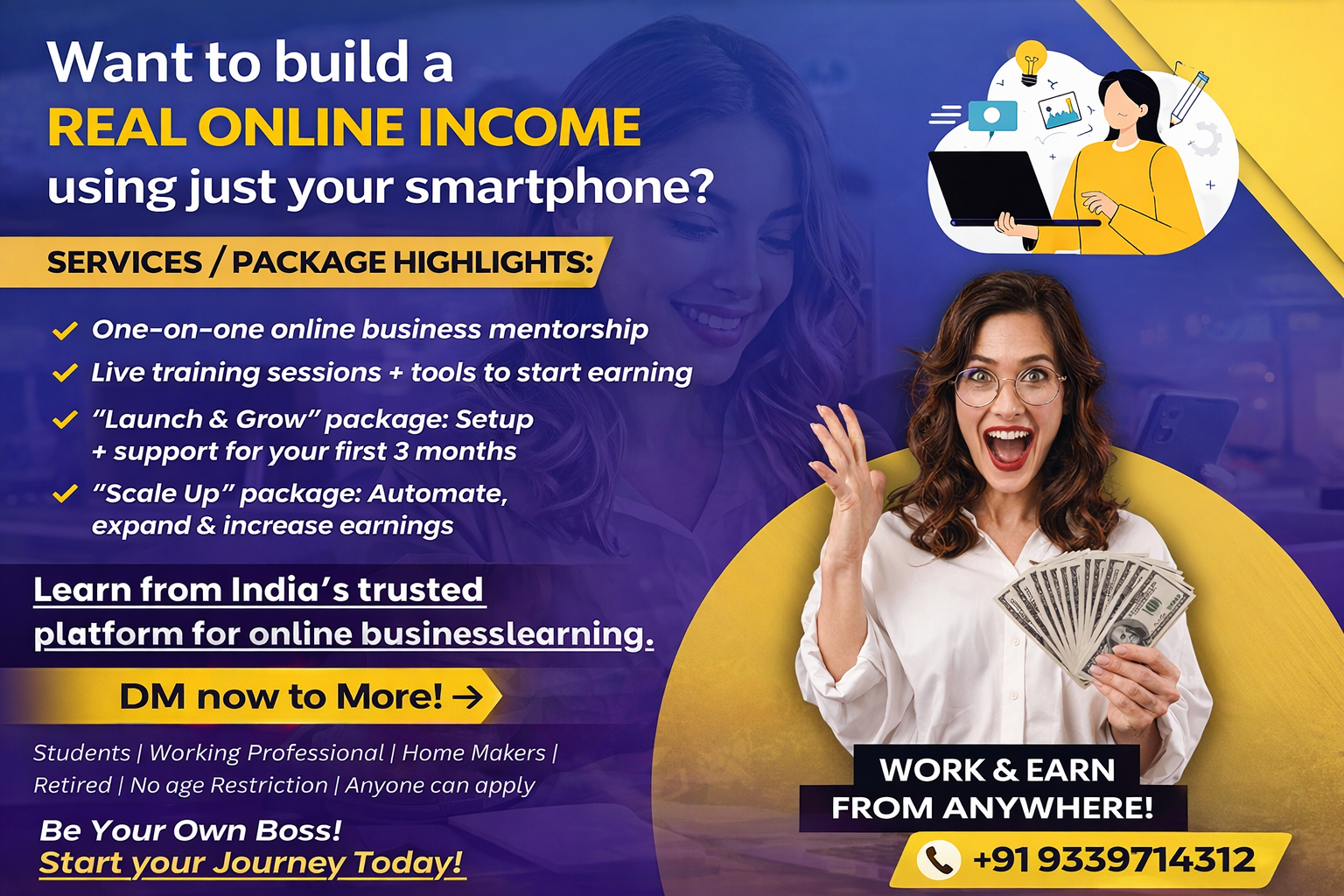 Real Online Income Mentorship Program