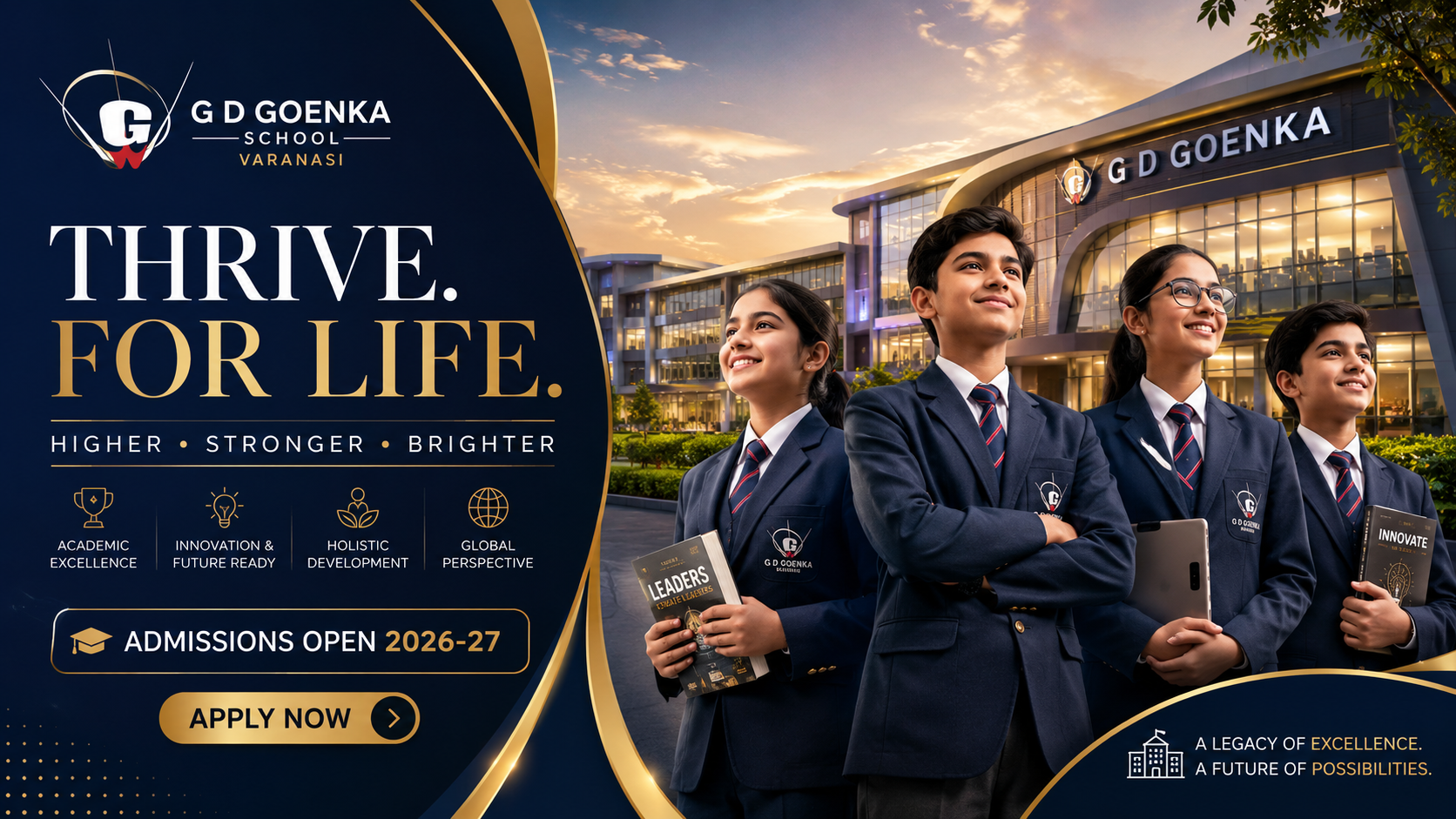 GD Goenka School, Campus (Best CBSE School in Varanasi)