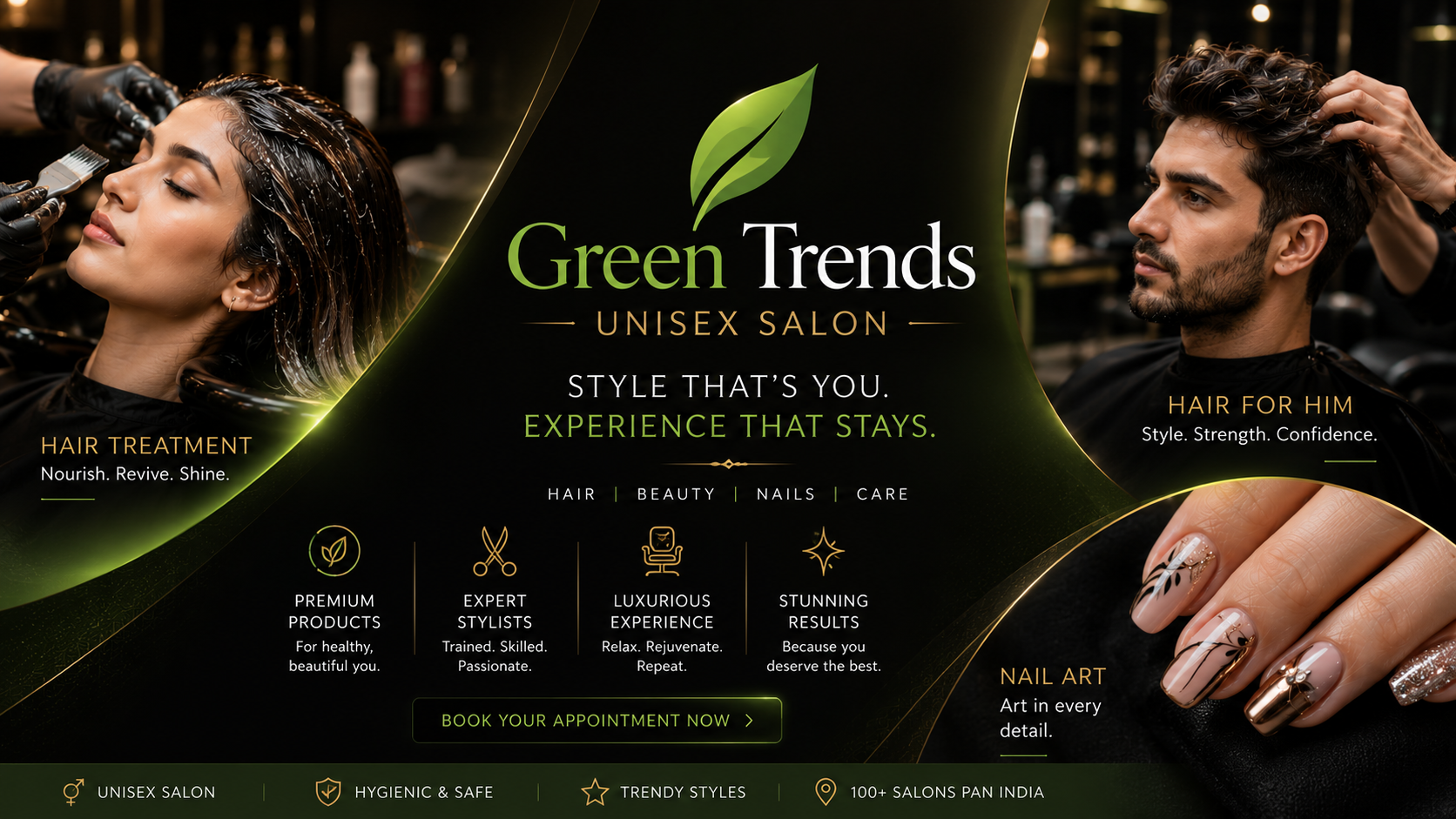 Green Trends Unisex Salon