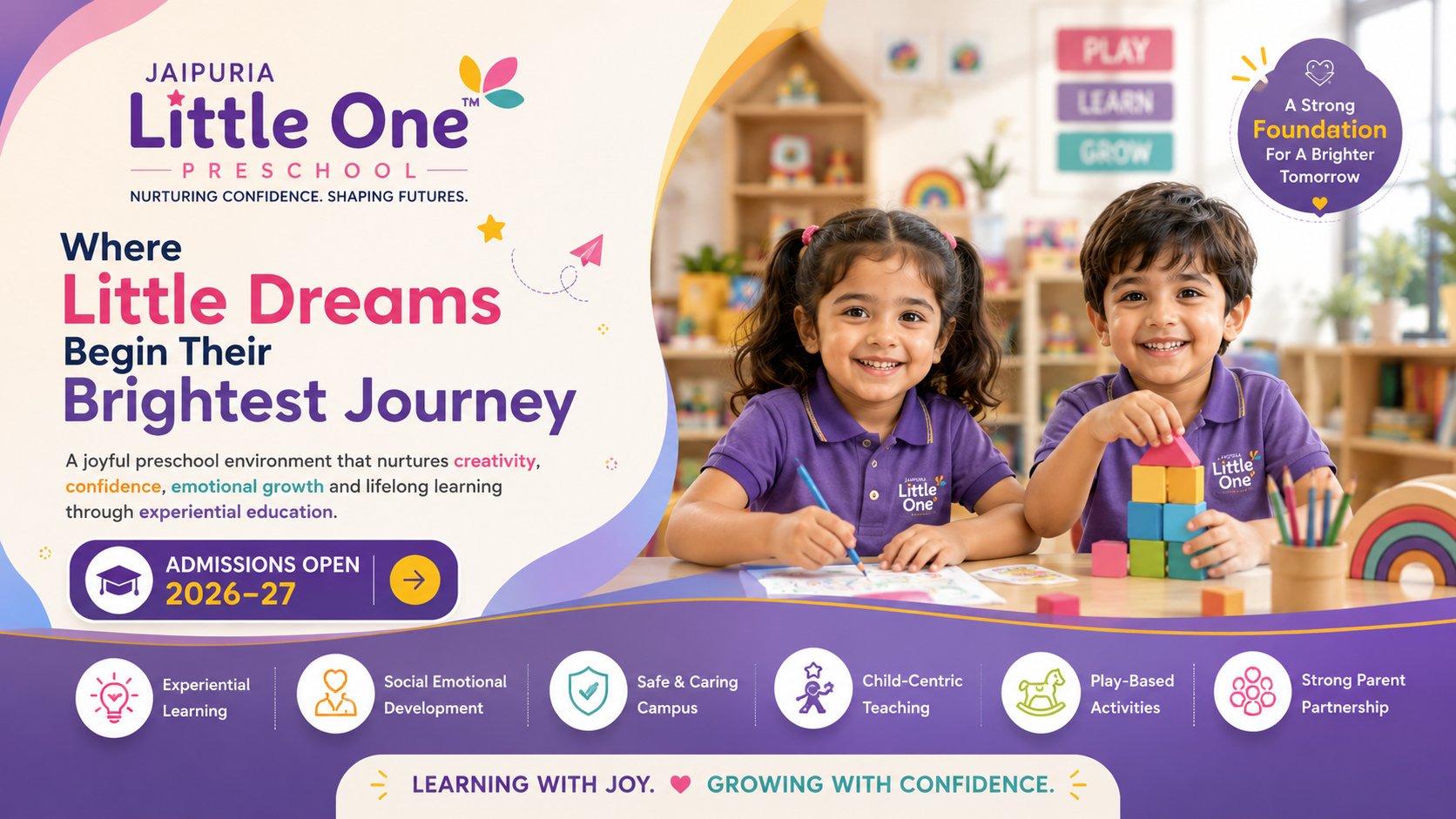 Little One – The Jaipuria Preschool