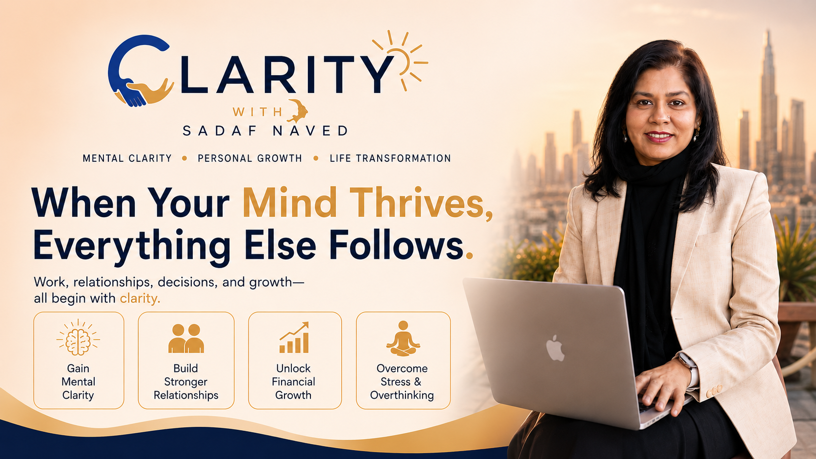Clarity with sadaf