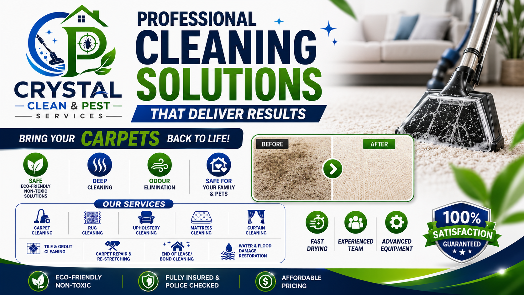 Crystal Clean & Pest Services