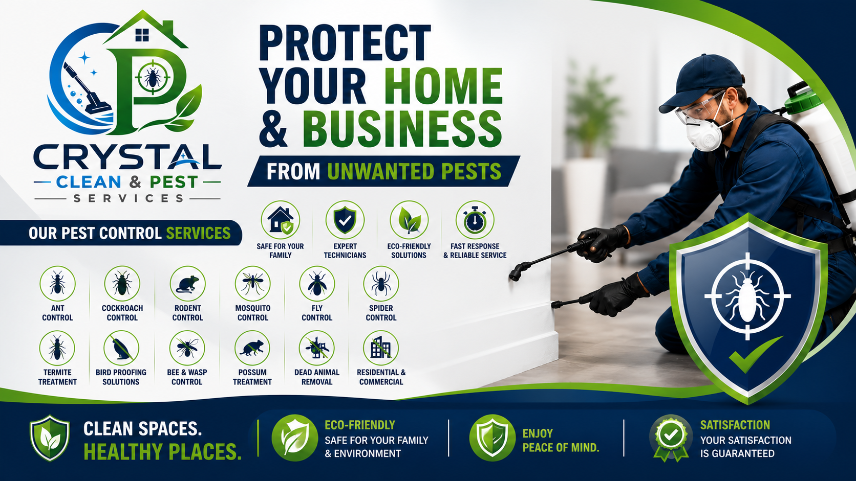 Crystal Clean & Pest Services