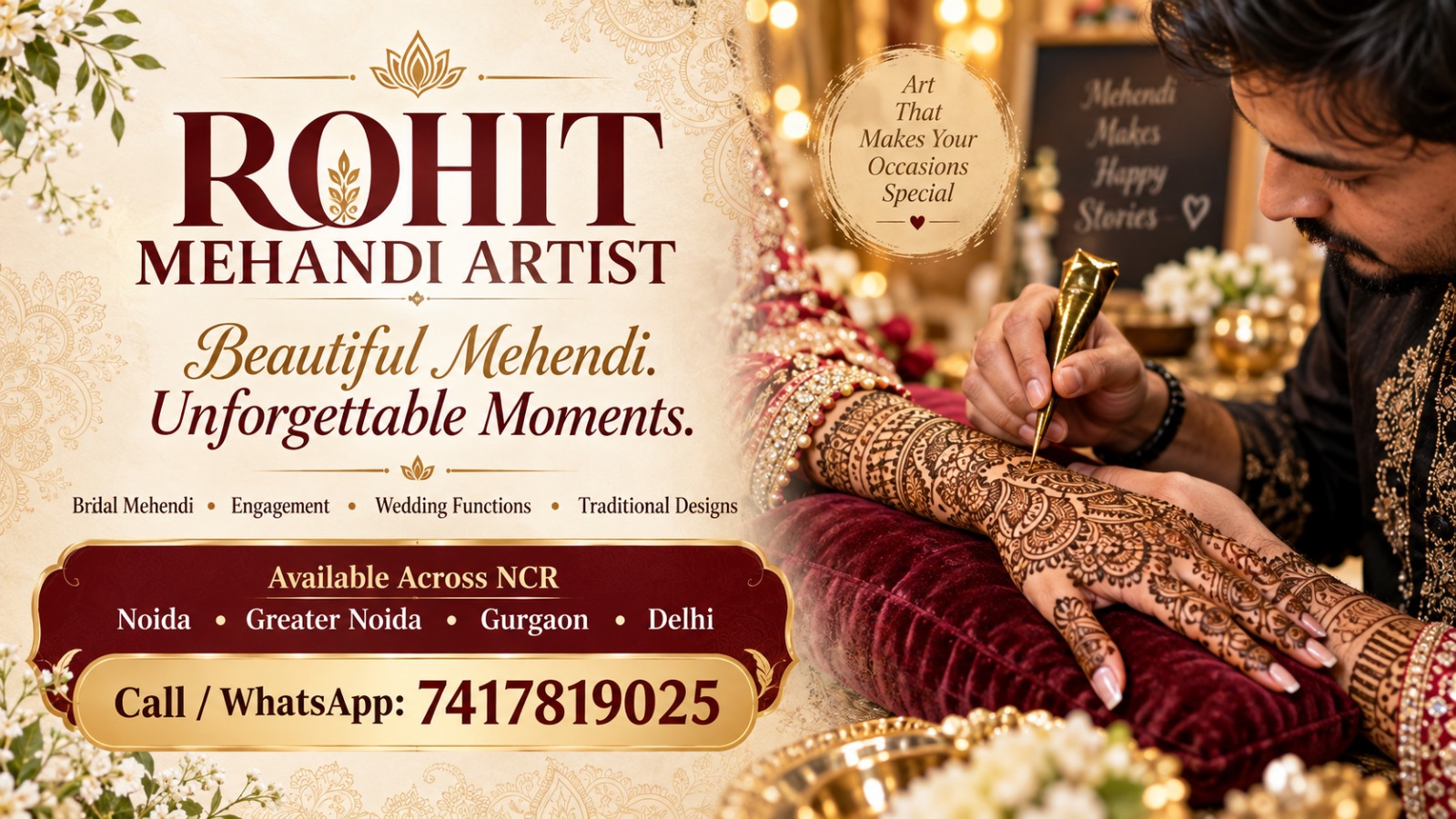 Rohit Mehandi Artist